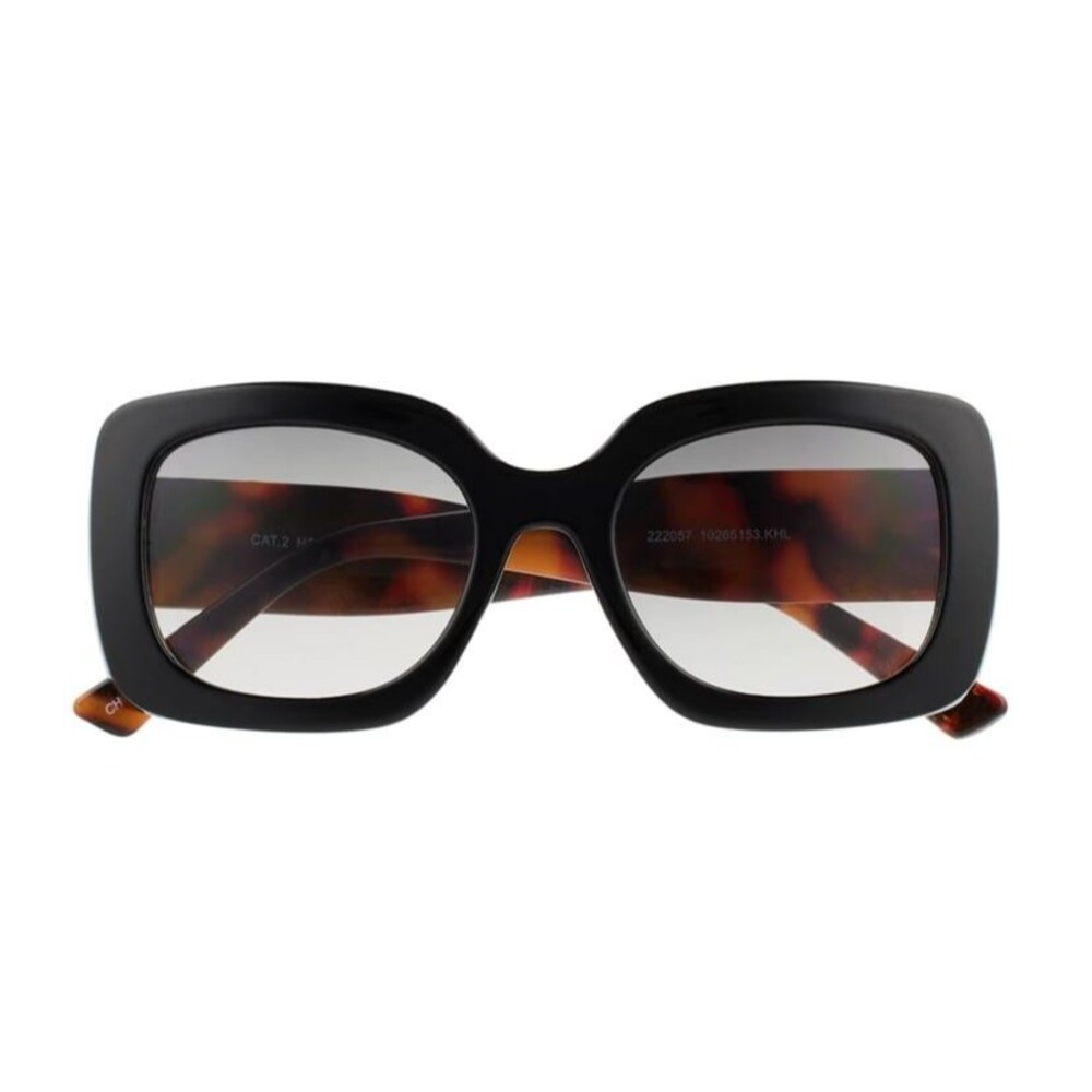 Women's Nine West 51mm Rectangle Gradient Sunglasses